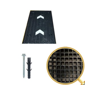 과속방지턱 W2000 조립식 검정본체 1개 도로안전 서행 과속방지 차량방지턱 보수작업가능