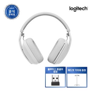 로지텍코리아 ZONEVIBE 100 존바이브 100 무선헤드셋 인강 게임