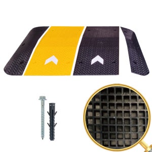 과속방지턱 W1000 조립식 합성고무 도로안전 차량 서행 과속방지 차량방지턱 보수작업가능