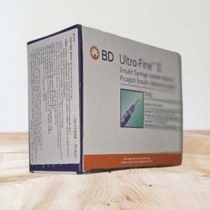 BD 울트라파인 II 인슐린주사기 1CC 30G x 8mm 성장호르몬 보톡스 328818