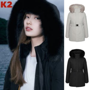 K2 G900 트리니티 고어 미들 다운 수지 패딩 역시즌 여성 KWW25532 구스 다운 야상 코트 자켓
