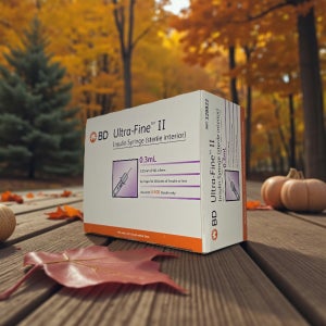 BD 울트라파인 II 인슐린주사기 0.3CC 31G x 8mm 당뇨 이마보톡스 328822