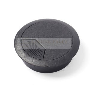 재넌 회전 전선캡 블랙 원형 마개 책상 타공 구멍 홀 커버 20P 가구부품 전선홀더