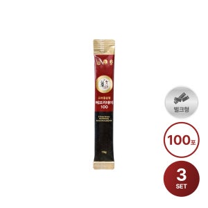 PNBG 풍년보감 에브리데이100 홍삼정 진액스틱 선물세트 100포, 3개