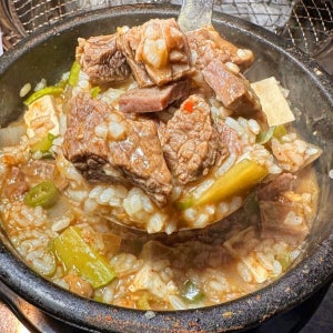 [정대포소갈비] 소고기된장찌개 즉석국 캠핑밀키트 술밥 술안주 해장국 집밥 10분완성 1개