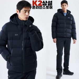 K2 G900 에센셜 조인성 패딩 남성 KMW24533 역시즌 구스 중경량 다운 패딩 점퍼 자켓