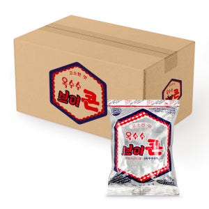 옥수수 브이콘 추억의 대용량 옛날 과자 인간사료 50g 1box