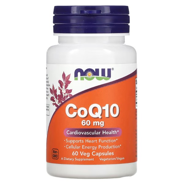 나우푸드 NOW <b>코큐텐 60mg</b> 60정 코엔자임 CoQ10 고약사 약들약