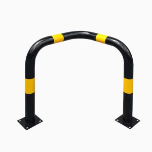 스틸볼라드-코너가드 다리2개앙카식 76파이 L600 충돌방지보호대 쇠말뚝 TBR-80815