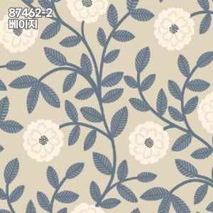 개나리벽지 로하스+ 87462-2 베이지 1롤(5평) 옥수수식물성 친환경 실크벽지