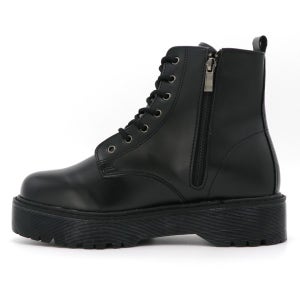 바우 지퍼형 워커 블랙