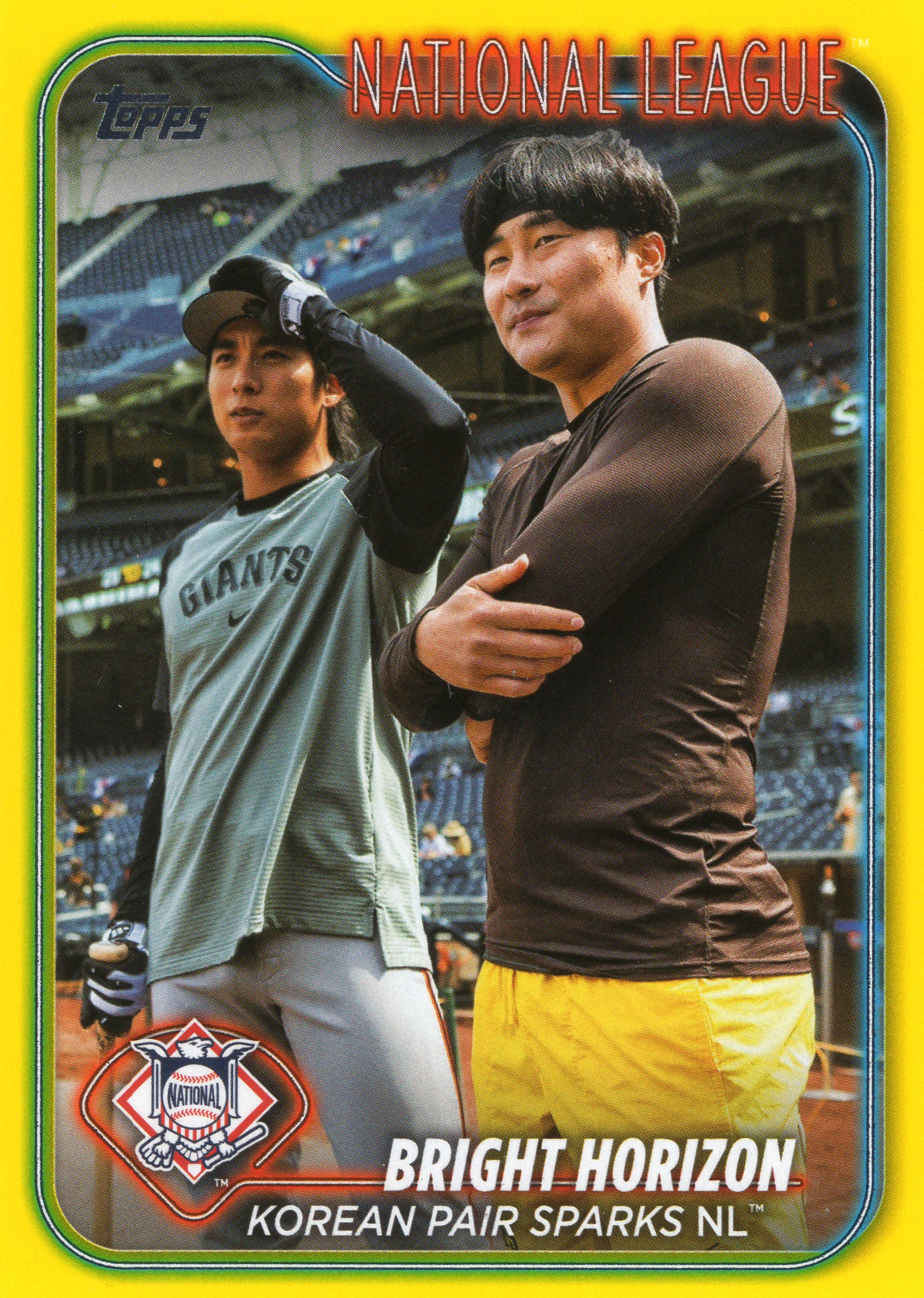 이정후 김하성 야구카드 탑스 베테랑콤보 2024 MLB카드 5713