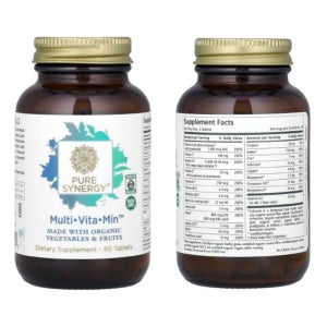 퓨어시너지 멀티비타민 종합비타민 MultiVitaMin 60정