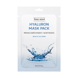 이지마인드 히알루론 마스크팩 50매 얼굴팩 리프팅팩 수분팩 1일1팩 비건