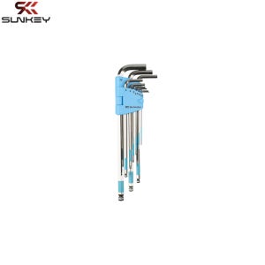 썬키 풀스테인리스 9PCS 엑스트라롱볼렌치세트 SBW-9LST 1.5-10MM