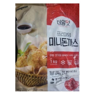 더원잇 프리미엄 미니돈까스 1kg x 8개