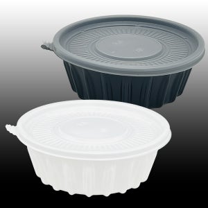 KI 195파이 신형A 300개 소 화이트 고강도 일회용 냉면 짬뽕 감자탕 배달 포장 용기