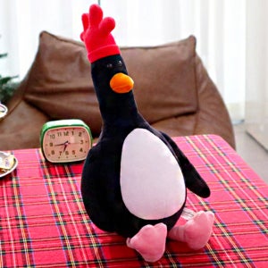 [공식정품]맥그로우 인형 중형 40cm 귀여운 펭귄 월레스와 그로밋 인기 캐릭터