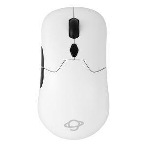 지클릭커 슈퍼히어로 OP95 벤투스 무선 블루투스 게이밍 커스텀마우스 화이트