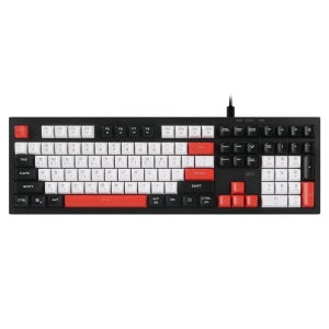 지클릭커 오피스프로 OPK50 사일런스 M RGB 무소음 방수 키보드(포커)