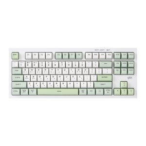 지클릭커 오피스프로 WK50 사일런스 M RGB 무소음 방수 무선 블루투스 키보드 87키 Greenwich RC1