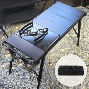 모아이캠핑 높이조절 접이식 경량 IGT 테이블