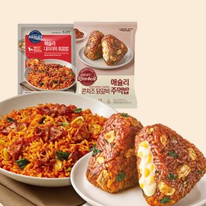 애슐리 대파제육 볶음밥 2인+콘치즈닭갈비주먹밥