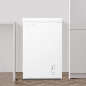 쿠잉 미니냉동고 FR-C080W 소형 가정용 원룸 음쓰