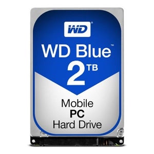 WD BLUE HDD 2TB 2.5인치 내장하드 노트북용 5400RPM WD20SPZX