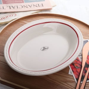 시라쿠스 쉐난고 카디날 오발볼 파스타볼 접시 그라탕기 타원 UU