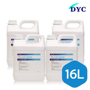 웰존 핀코일클리너 에어컨청소약품 에어컨세척제 세정제 핀코일크리너 세척제 4L, 4개