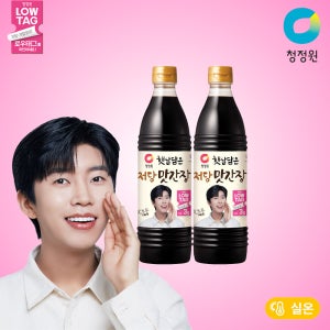 청정원 햇살담은 저당 맛간장 840ml, 2개
