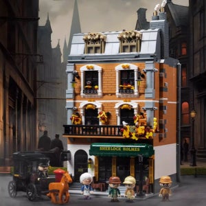 건물 블록 상점 빌딩 도시 건축 세트 건축물 장난감