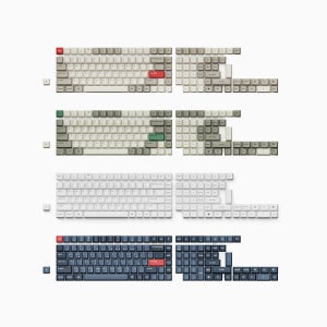 키크론 세벌식 390 염료승화 PBT 체리프로파일 한글각인 키캡 키보드 교체용 풀 세트
