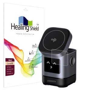 UGREEN 우노 Qi2 2-in1 마그네틱 무선 충전기 15W 프라임 고광택 액정보호필름 2매