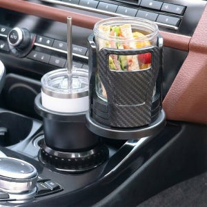 르메이어 차량용 듀얼 확장형 컵홀더 멀티 수납 거치대