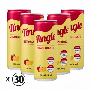 팅글 레몬 애사비 탄산 소다 250ml 30개입