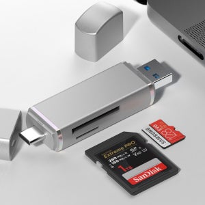 마이크로 SD카드리더기 c타입 USB 3.0 OTG 데이터 블랙박스 듀얼 멀티