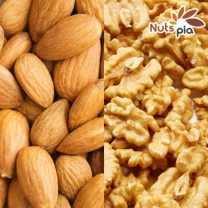 25년산 햇 아몬드 호두 1kg 견과류 생 구운 볶음 볶은 슬라이스 가루 무염 분태