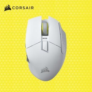 커세어 SCIMITAR RGB 엘리트 무선 SE 게이밍 마우스 화이트