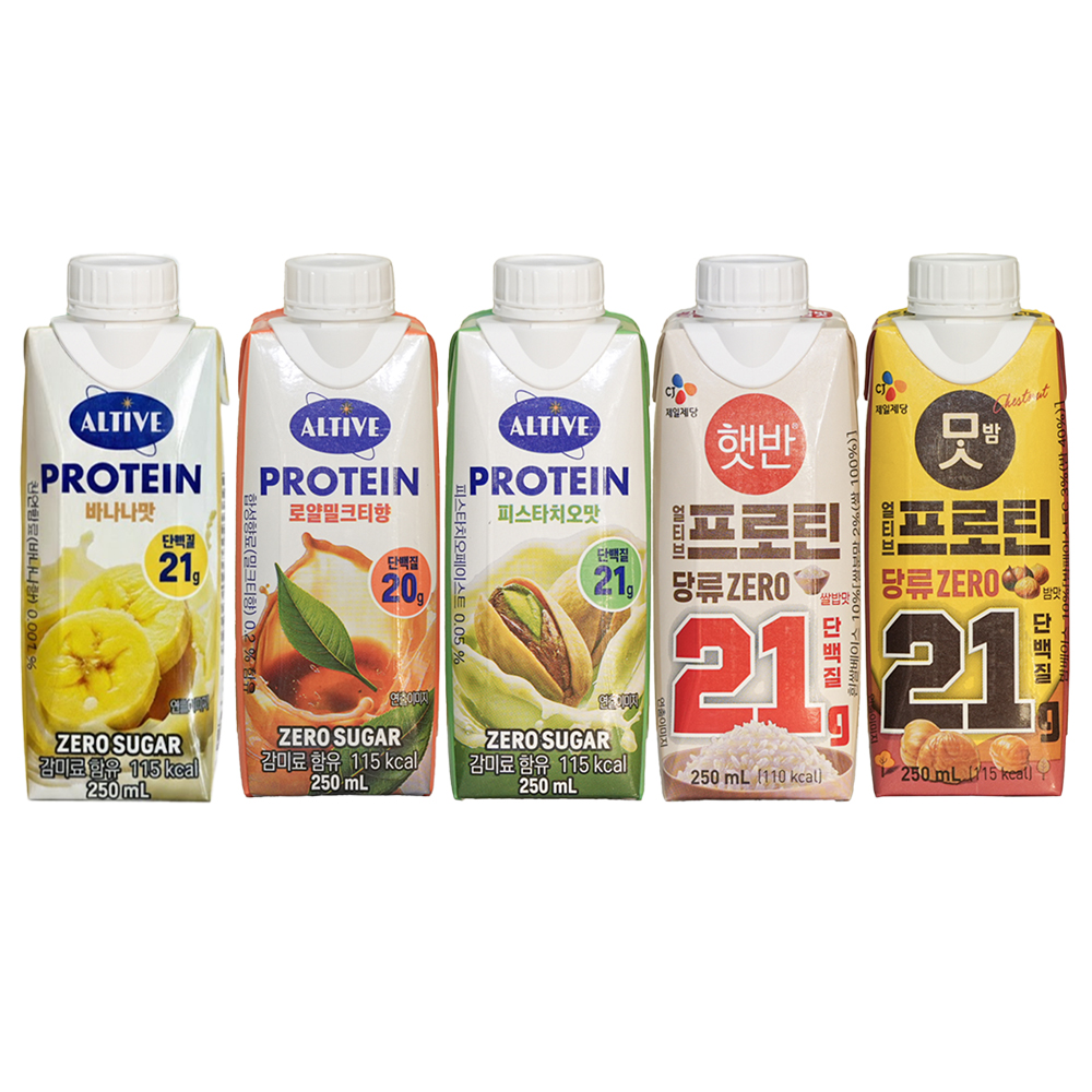 햇반 얼티브 프로틴 쌀밥맛 제품 이미지