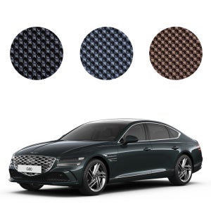 제네시스 벌집매트 3D 고무 엠보싱 G80 3세대 BH DH G70 자동차 카매트 확장형