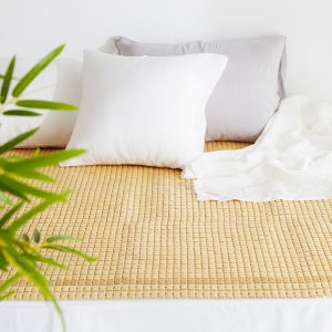 라뽐므 마작자리 특급보더 대자리 대나무 돗자리 싱글 퀸