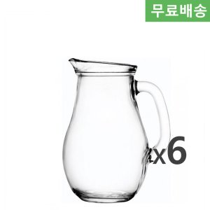 6p BOX 파사바체 비스트로 저그 1000ml 80102 저그병