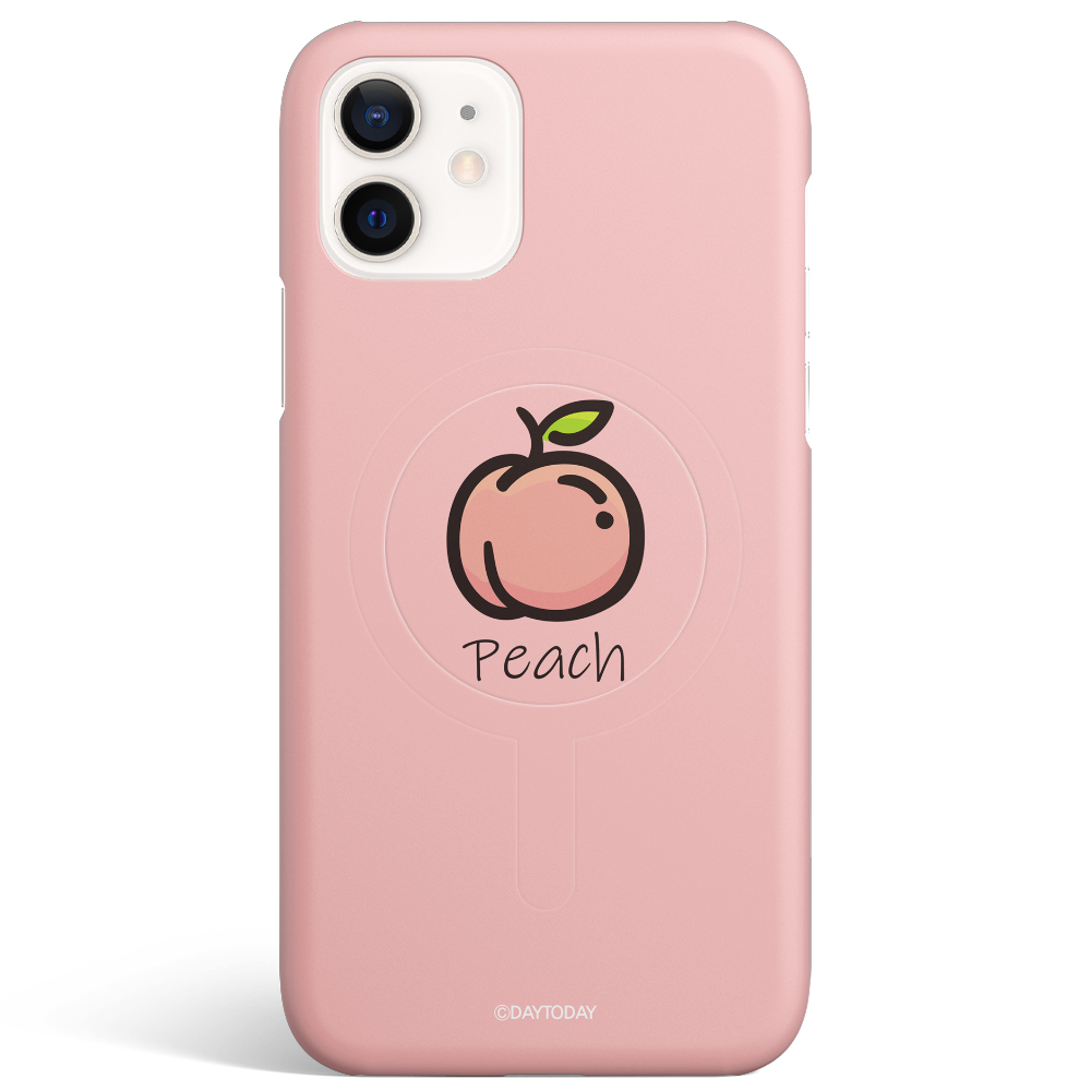 아이폰 11 맥세이프 케이스 귀여운 과일 복숭아, 아이폰11