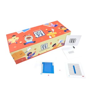 프라이밍 연산 필름 / 수학 공부 교구 보수 덧셈 뺄셈 투명 이해