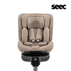 [예약판매 : 11월 중순 입고예정]시크(SEEC) NEW 제로맥스360E 전연령 신생아 회전형카시트 모카 브라운