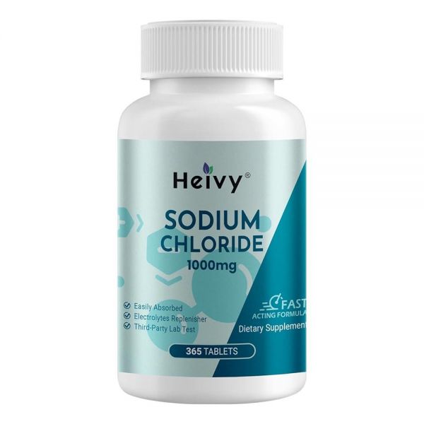 Heivy <b>염화나트륨</b> 정제 1000mg 타블렛 365정