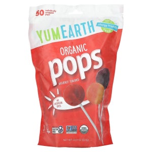 (아이허브) 얌얼스 막대사탕 여러 가지 맛 50개입 310g(10.9oz)