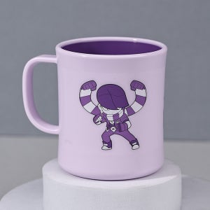 릴팡 브롤스타즈 키요 더블컬러 핸들컵(소프트라일락) / BR9092